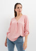 Blusa fluida escote