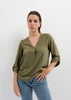 Blusa fluida escote