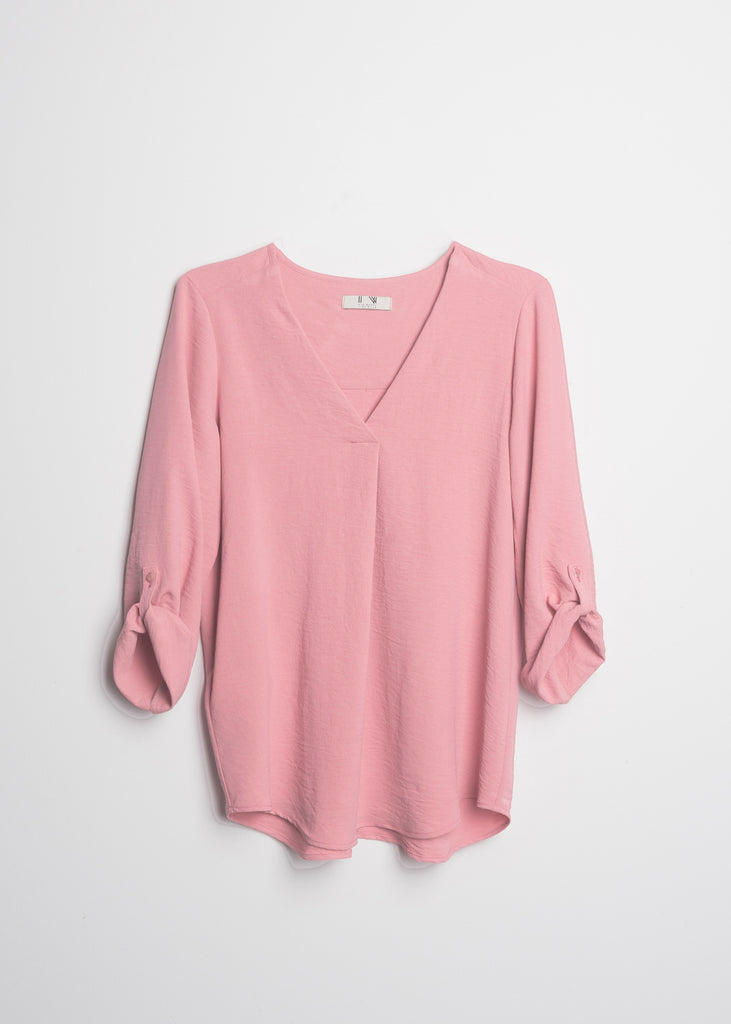 Blusa fluida escote