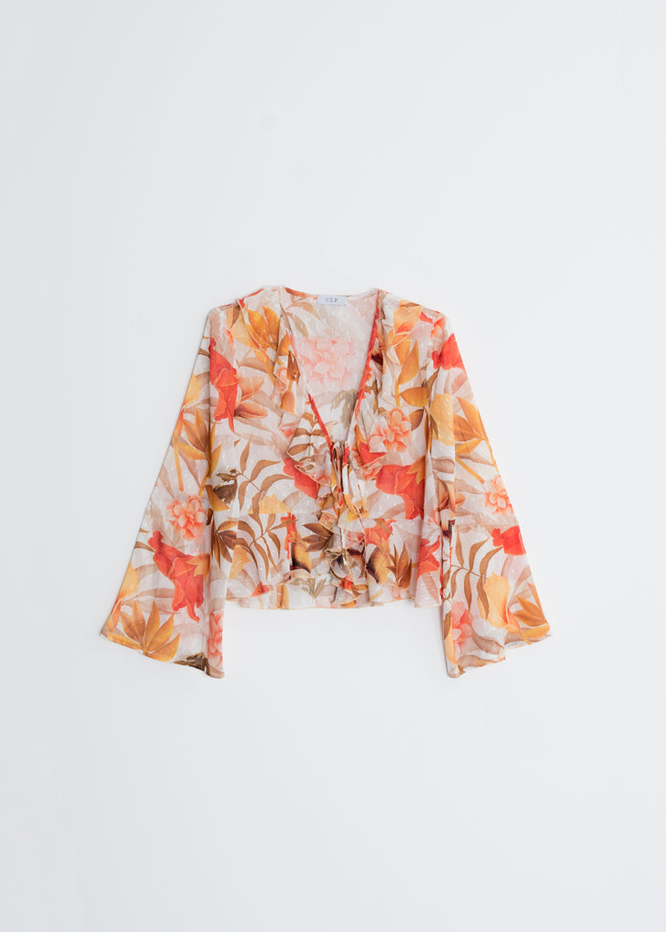 Blusa estampado floral